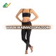 Wholesale female running workout fitness leggings custom logo high waist yoga pants